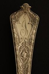 Hand Engraved Tiffany Persian Flatware